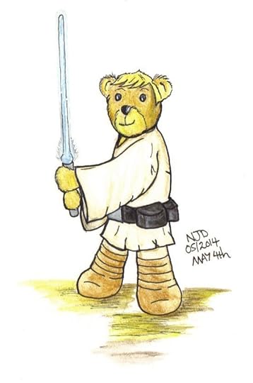 Original Luke Skywalker Cuddly Sketch