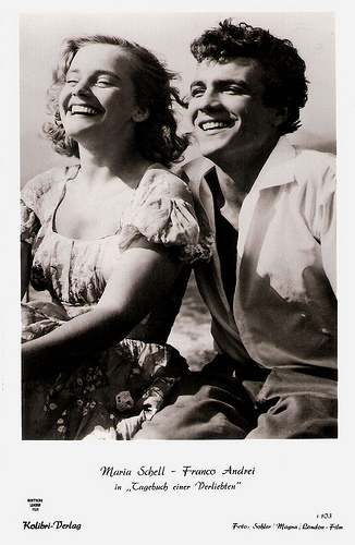 Maria Schell, Franco Andrei