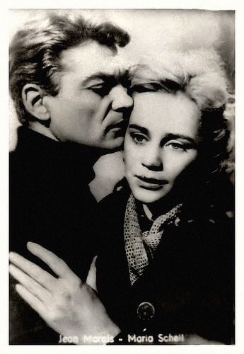 Jean Marais and Maria Schell in Le notti bianche