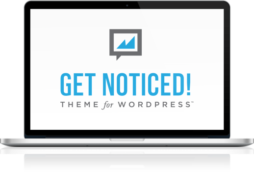 Get Noticed! Theme Logo on MacBook Pro