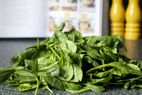 baby spinach leaves