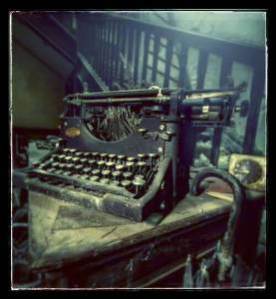 old typewriter
