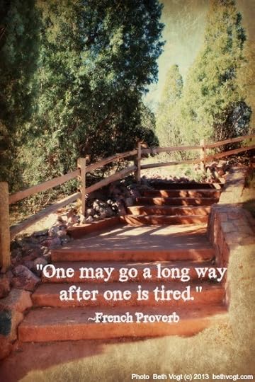 French Proverb about going on 2014
