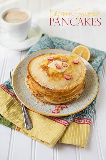 Lemon Sugar Pancakes #recipe via LifeYourWay.net