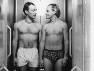 Snoring husband, & artistic lover, the cute men in a very cute film.