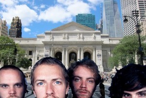 coldplaynypl 300x201 Fusenews: Coldplay, Sendak, and Golden Book Bodices