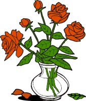 rose_clipart_roses_vase
