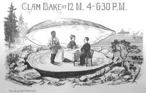 Courtesy of the American Antiquarian Society. 1880. From a trade card advertisement, Melville Garden, Hingham, Massachusetts