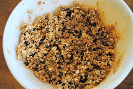 no bake bites mixed in bowl cropped
