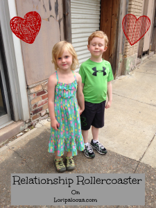 Luke and Sadie: the relationship rollercoaster