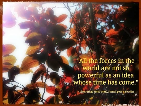 Power of idea quote Hugo 2014