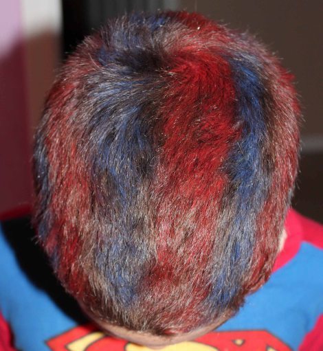Hair closeup