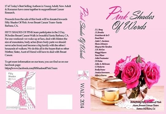 Pink Shades of Words Jacket