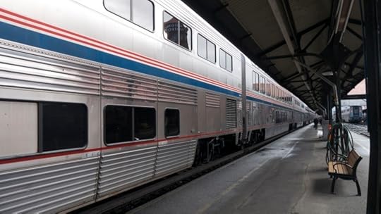 The Coast Startlight - one of Amtrak's special routes.