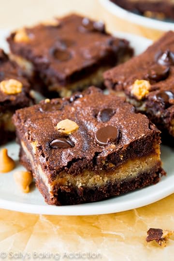 Peanut Butter Stuffed Brownies by sallysbakingaddiction.com-2