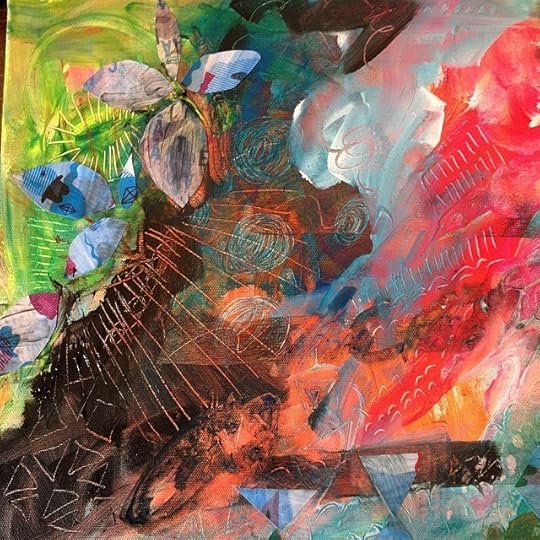 Thursday afternoon painting time #progress #life #daringadventuresinpaint