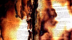 Burned book