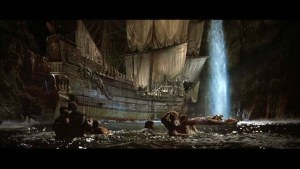 Contains treasure and an awesome diving board. Who's game?