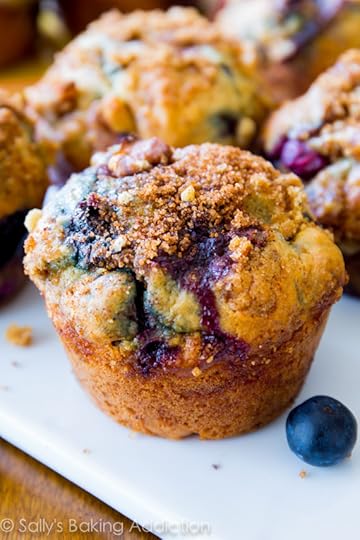 The best blueberry muffins! Buttery and moist, these fruity muffins are heavy on the brown sugar streusel and juicy blueberries.