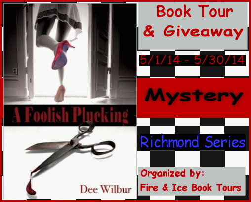 http://fireandicebooktours.wordpress.com/2014/04/03/mystery-book-tour-giveaway-a-foolish-plucking-by-dee-wilbur-5114-53014/