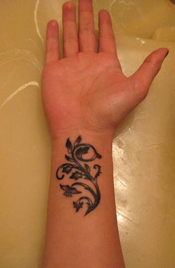 Girls Tattoo On Wrist