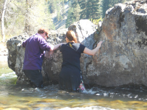 Climbing The Rock