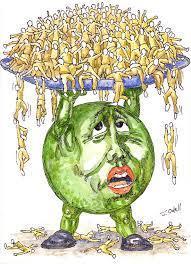 superpoblación tierra dibujo 1