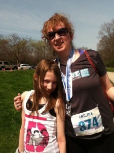 My daughter Elly and me.