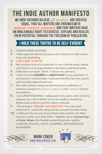 Indie Author Manifesto