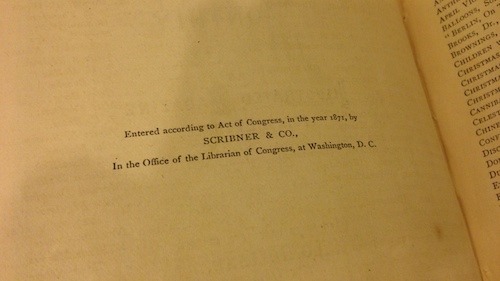 Scribner's Monthly Collected Vol. 1, #1-6, First Edition