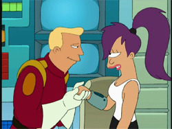 Leela in love of Zapp