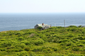 Here's my literary fantasy cottage, where I'd love to spend the whole summer frolicking and writing . . .