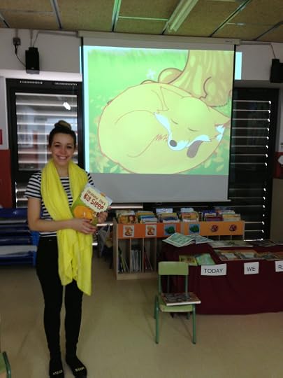 Ferdinand Fox at a Spanish school
