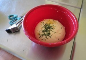 Dough for Garlic Rosemary Bread