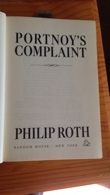 Portnoy's Complaint, by Philip Roth (1969), 1st Edition 1st Printing