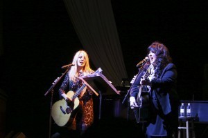 Ann and Nancy Wilson of Heart. Photo by Amanda Reynolds