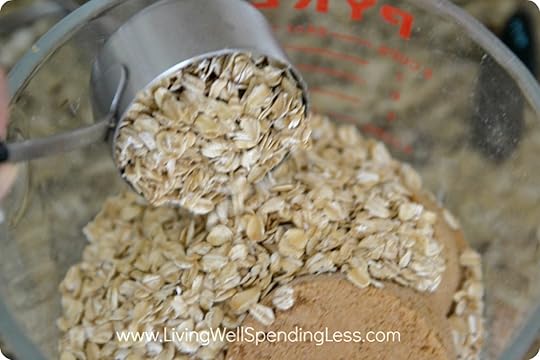 Quick Easy Blueberry Crisp 2