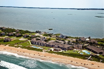 Sanderling aerial view courtesy of Sanderling Resort.