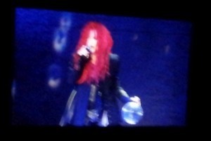 Fashion Tip: Wear something so distinctive even the world's blurriest picture can't screw it up. And carry a disco ball, obviously.