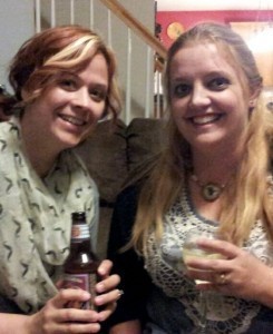 We are good girls who were clearly drinking root beer and white grape juice.