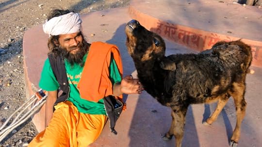 Living on the goodness of the world.