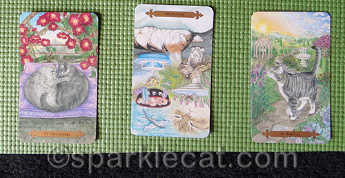 The final three cards