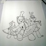 The Cuddly Defenders now inked