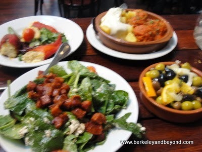 tapas at The Market Bar restaurant in Dublin, Ireland