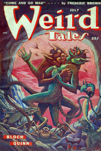 Weird Tales July 194, Robert Bloch