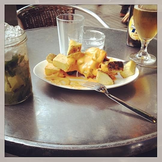 Perfection. Mojito, bravas, beer. #life #barcelona #igersbarcelona