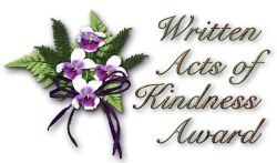 WrittenActsofKindnessAwardbycateartios