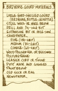 Gourd Materials