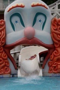 Your hotel pool is the perfect place to cool off. 