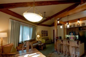 Treehouses come with full kitchens, a spectacular master bath, and a free teenager!